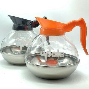 2 Impact Resistant Coffee Decanters (Decaf & Reg)